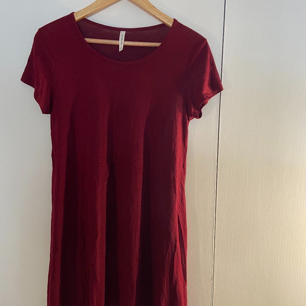 adorable basic t-shirt dress from active usa!